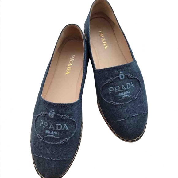 Prada espadrilles- worn 3x - Picture 1 of 5